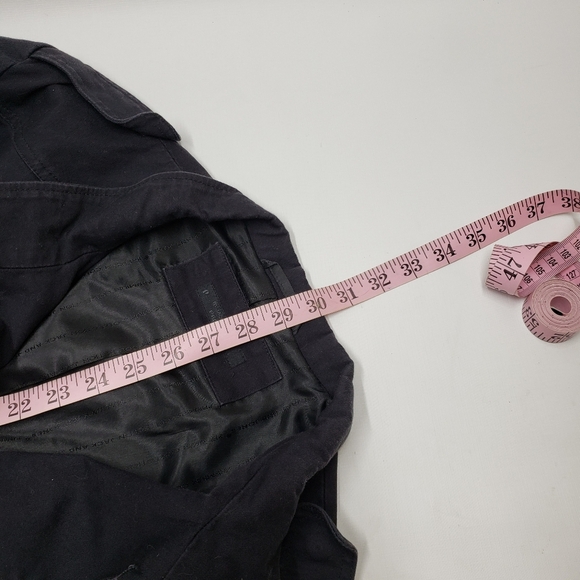 Jack & Jones Men's Black Military Style Technic Blazer Jacket Size 52 - Picture 15 of 16